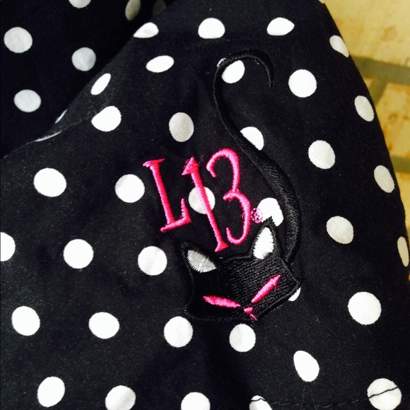 Lucky Thirteen Pin Up Girl Dress - Picture 3 of 7